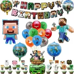Piñata Lisa con Sticker MINECRAFT