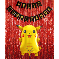 Piñata Lisa Con Sticker PIKACHU