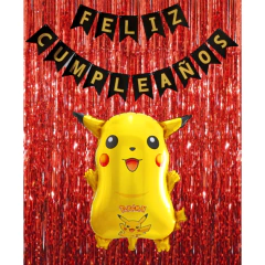 Piñata Lisa Con Sticker PIKACHU