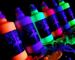 Lluvia de Pintura Fluo