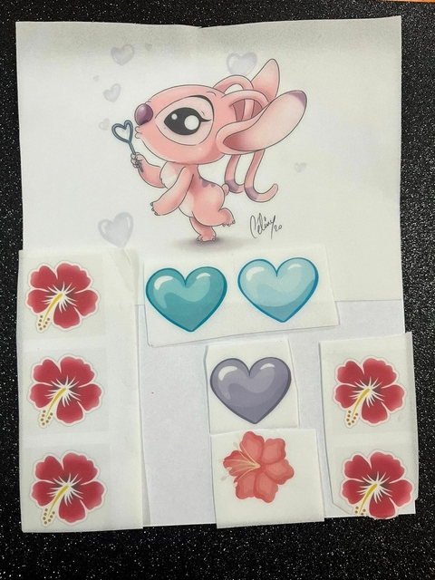 Lamina Comestible Formas STITCH