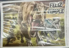 Lamina Comestible Rectangular DINOSAURIO/JURASIC WORLD