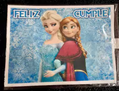 Lamina Comestible Rectangular FROZEN - comprar online