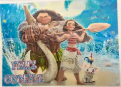 Lamina Comestible Rectangular MOANA - comprar online