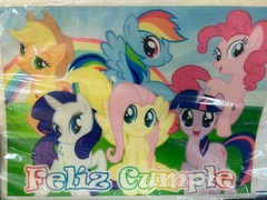 Lamina Comestible Rectangular MY LITTLE PONY - comprar online