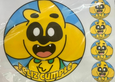 Lamina Comestible Redonda MIKECRACK