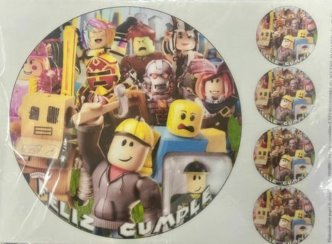 Lamina Comestible Redonda ROBLOX