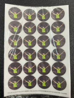 Lamina Comestible Tazos ARGENTINA/SELECCION
