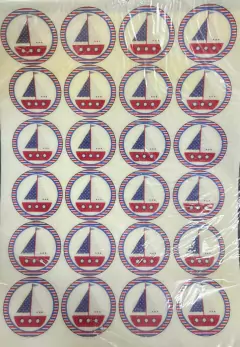 Lamina Comestible Tazos BARQUITO/MARINERO