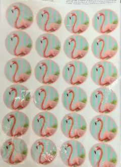 Lamina Comestible Tazos FLAMENCO/MANDALA