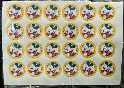 Lamina Comestible Tazos MICKEY