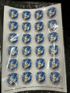Lamina Figura Tazos SONIC