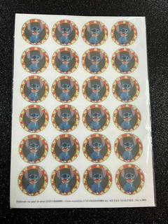 Lamina Comestible Tazos STITCH