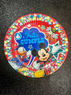 Platos x8 MICKEY