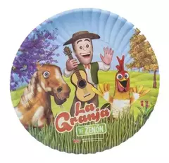 Platos x8 LA GRANJA DE ZENON