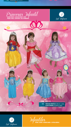 Disfraz Princesas Baby