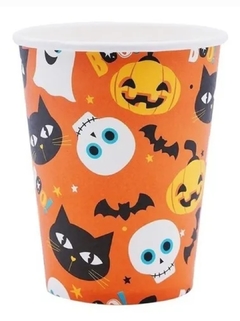Vasos Polipapel Halloween x 6u.