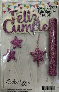 Deco Toppers Violeta