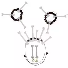 Set Cavernícola Aros + Collar + Pulseras