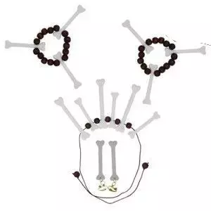 Set Cavernícola Aros + Collar + Pulseras