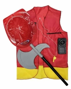 Set Disfraz Bombero