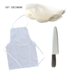 Set Disfraz Cocinero/a