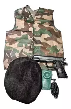 Set Disfraz Soldado