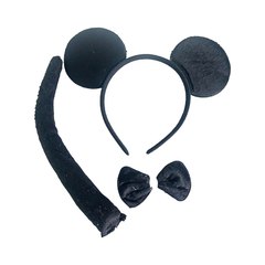 Set Animales Orejas, Cola y Moño - comprar online