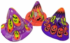 Sombrero Plástico Bruja Fluo