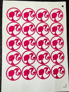 Stickers x20 BARBIE