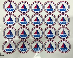 Stickers x20 BARQUITO/MARINERO