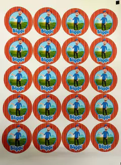 Stickers x20 BLIPPI