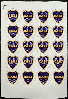 Stickers x20 BOCA