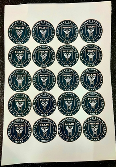 Stickers x20 INTER MIAMI