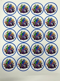 Stickers x20 RAINBOW FRIENDS