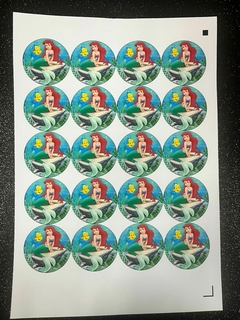 Stickers x20 SIRENITA/SIRENA