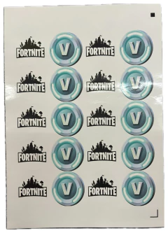 Stickers x20 FORTNITE
