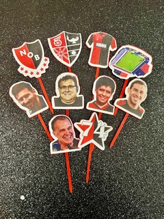 Toppers Chicos x10 NEWELL´S OLD BOYS