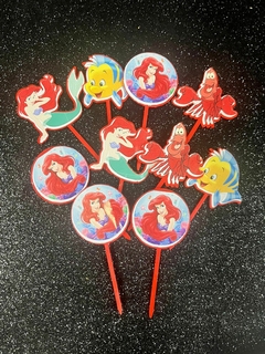 Toppers Chicos x10 SIRENITA/SIRENA