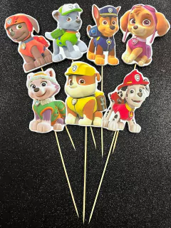 Topper Grande x Unidad PAW PATROL
