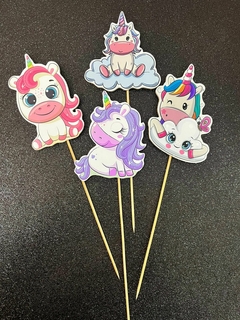 Topper Grande x Unidad UNICORNIO