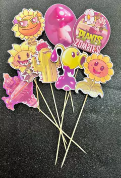 Topper Grande x Unidad PLANTAS VS ZOMBIES/ZOMBIES