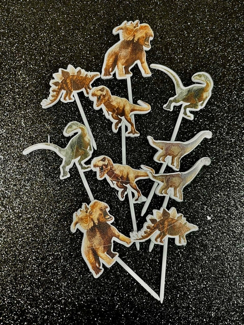 Toppers Chicos x10 DINOSAURIO/JURASIC WORLD