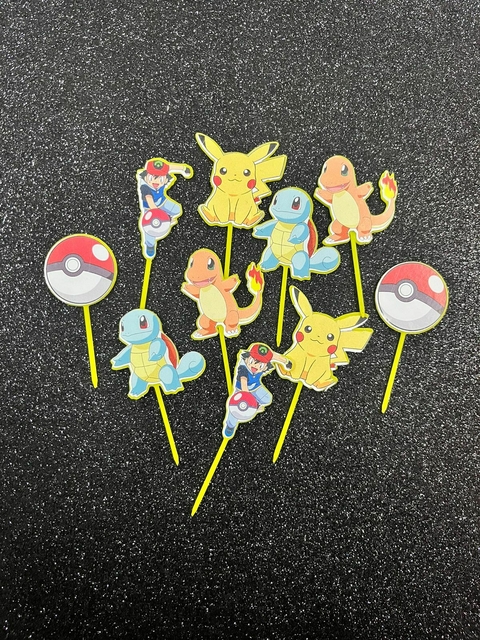 Toppers Chicos x10 PIKACHU