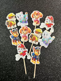 Toppers Chicos x10 PAW PATROL