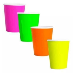 Vasos x8 Fluo