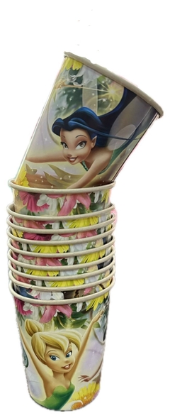 Vasos x10 TINKERBELL