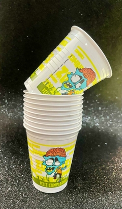 Vasos x10 PLANTAS VS ZOMBIES/ZOMBIES
