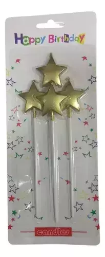 Velas Metalizadas x4 en internet