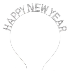 Vincha Happy New Year Strass